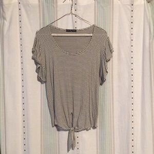 Kim & Cami Striped T-Shirt